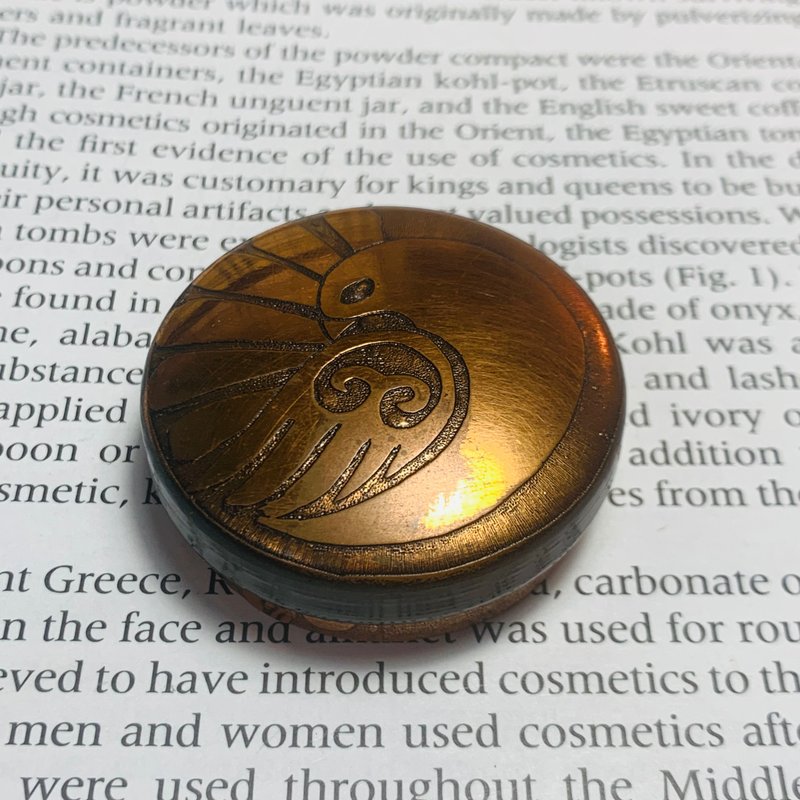 Vintage  手工雕刻盒 - 其他 - 其他金属 