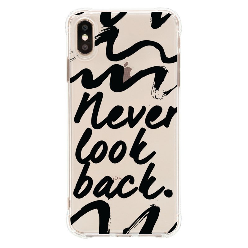 向前走 不回头 iPhone 7 8 X XS XSmax XR Samsung 手机壳 - 手机壳/手机套 - 塑料 多色