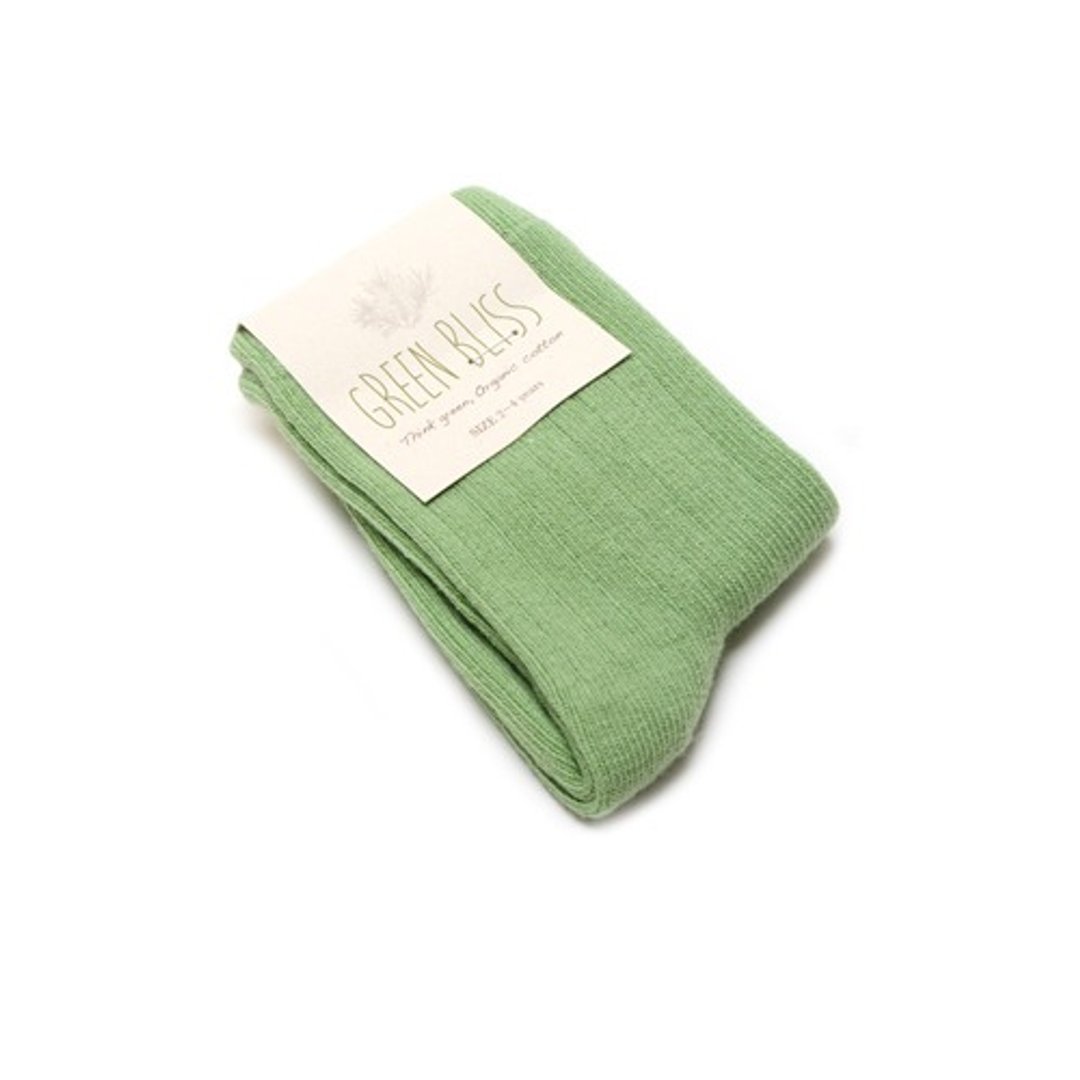 有机棉袜 -宝宝系列 Amazon Sprout Green 嫩芽绿 儿童袜 - 婴儿袜子 - 棉 绿色