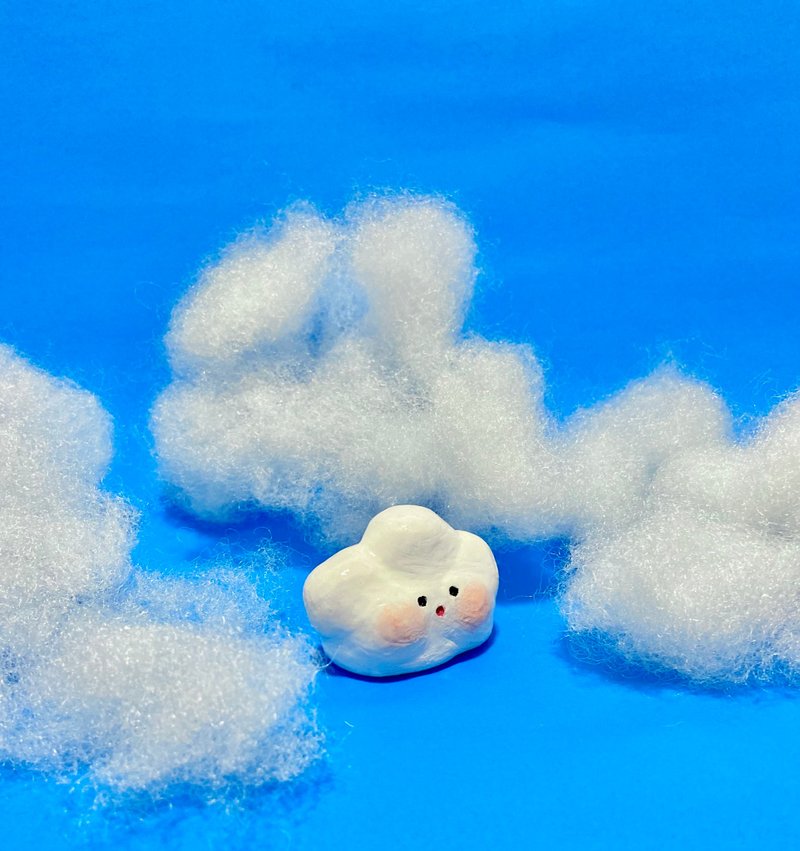 可爱的云 - 花瓶/陶器 - 陶 