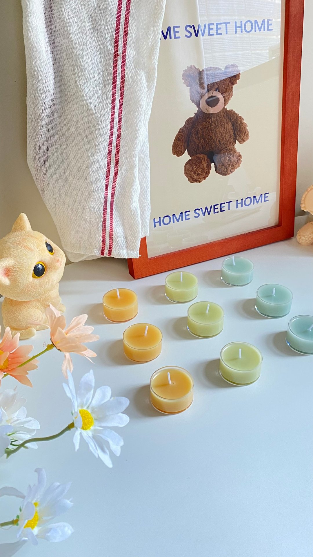 【经典款】香氛小茶蜡 试香品 旅行组 - 蜡烛/烛台 - 蜡 