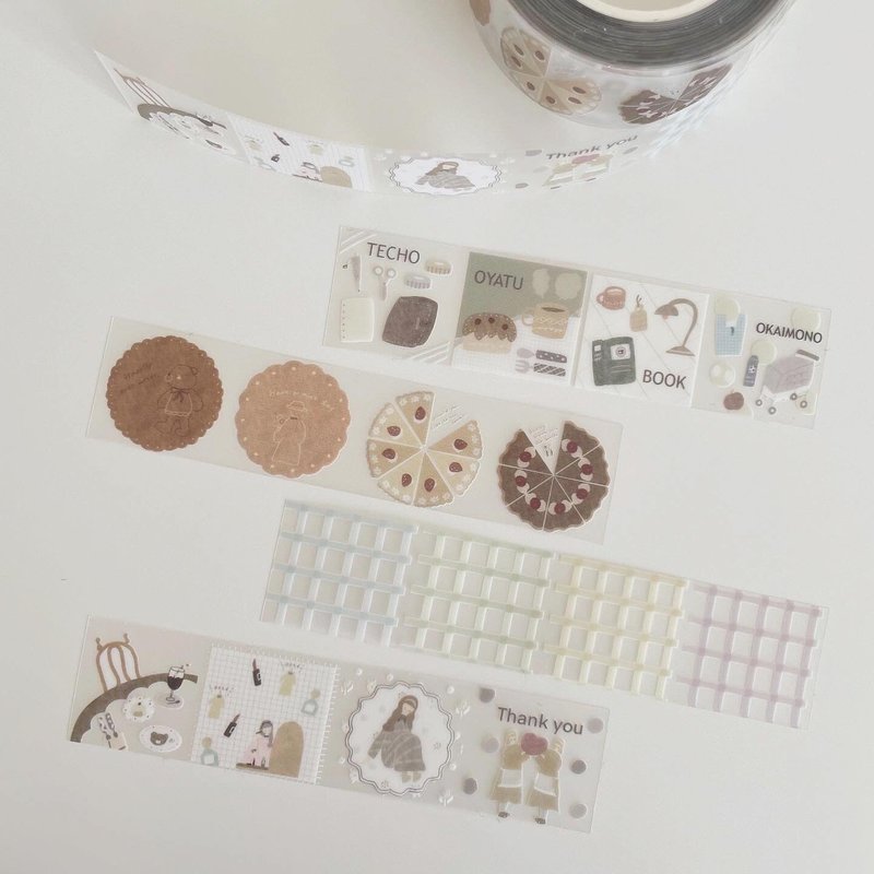 20mm方形PET胶带 - 纸胶带 - 其他材质 透明