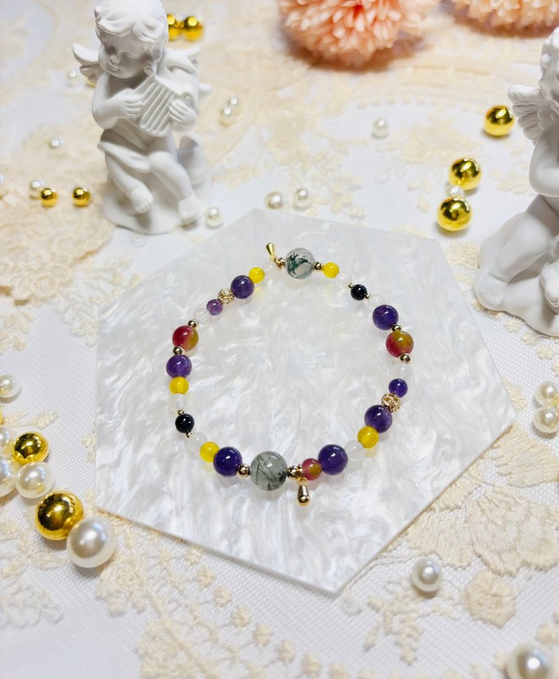 晶彩璀璨  水晶手链 - 手链/手环 - 水晶 多色