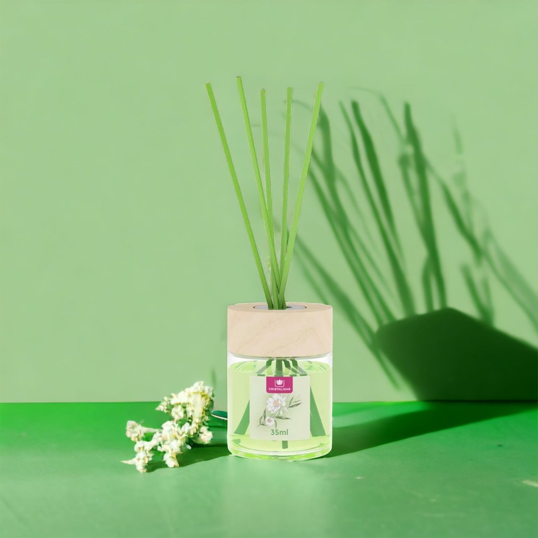 清香茉莉味 | 西班牙品牌 Cristalinas 植萃家居香薰 35ml - 香薰/精油/线香 - 其他材质 