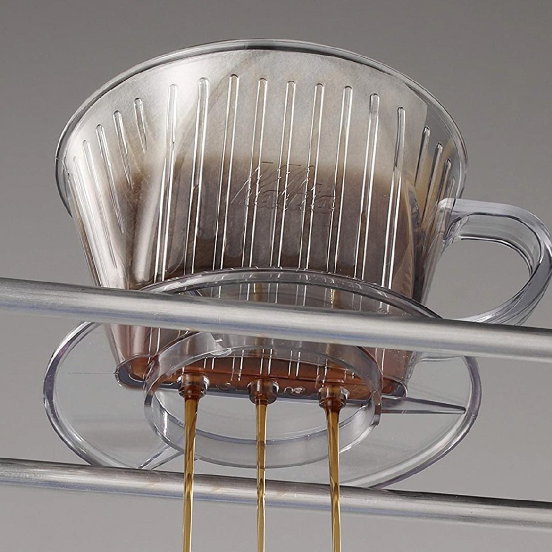 【日本】Kalita 101-D 传统树酯 三孔梯型滤杯 - 咖啡壶/周边 - 塑料 透明