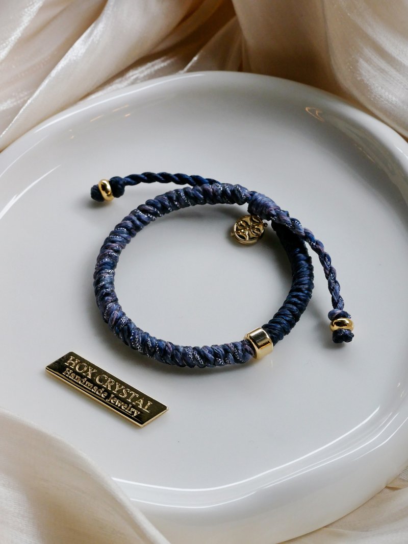 HOX CRYSTAL 护身金刚结绳 混色设计 - 手链/手环 - 其他材质 蓝色