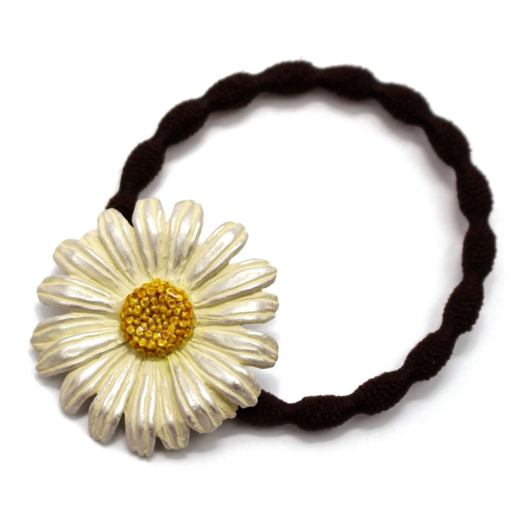 Lautern hair elastic / Lautern hair elastic HG005 - 发饰 - 其他金属 白色