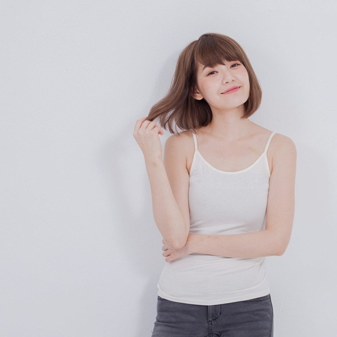 【夏日好搭組合】Yaffa 細肩帶背心5件組 - 女装背心 - 聚酯纤维 多色