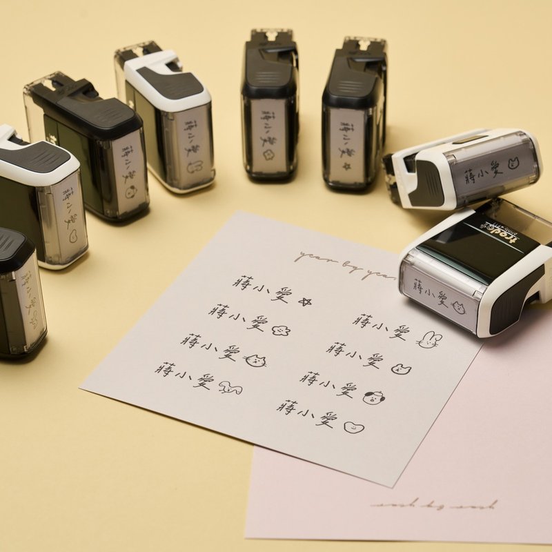 手绘原创定制化家长用签名章手写体家长签名 自己 - 印章/印台 - 塑料 黑色