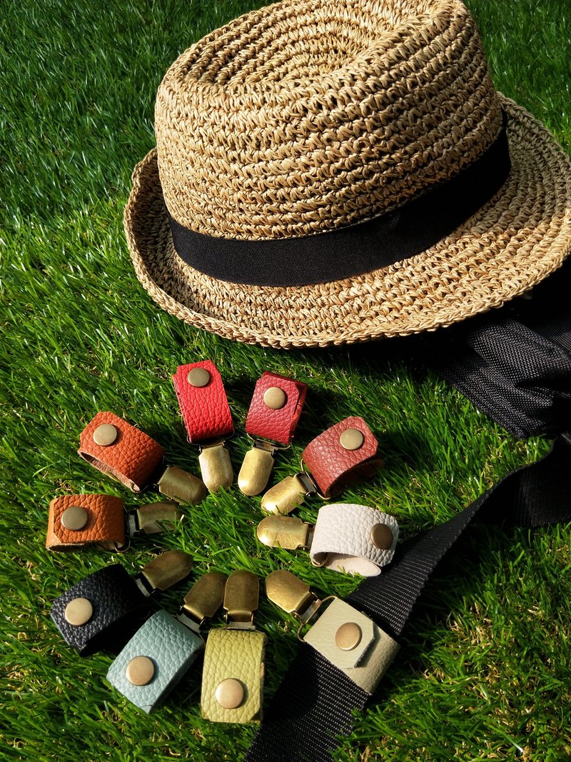 詹小姐的帽夹 - 其他 - 真皮 多色