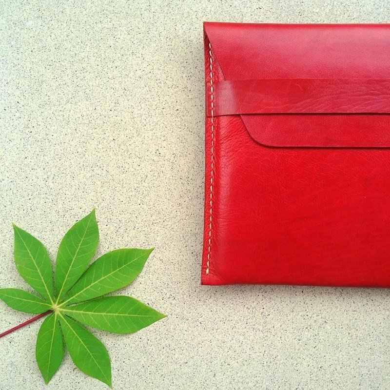 Gorgeous sleeve for macbook air 11 inch color maroon - 电脑包 - 真皮 