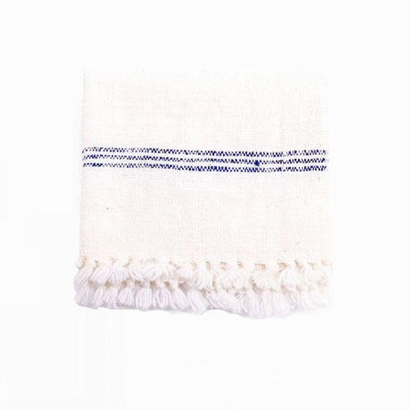 Handspun kitchen towel (blue) - 厨房用具 - 纸 