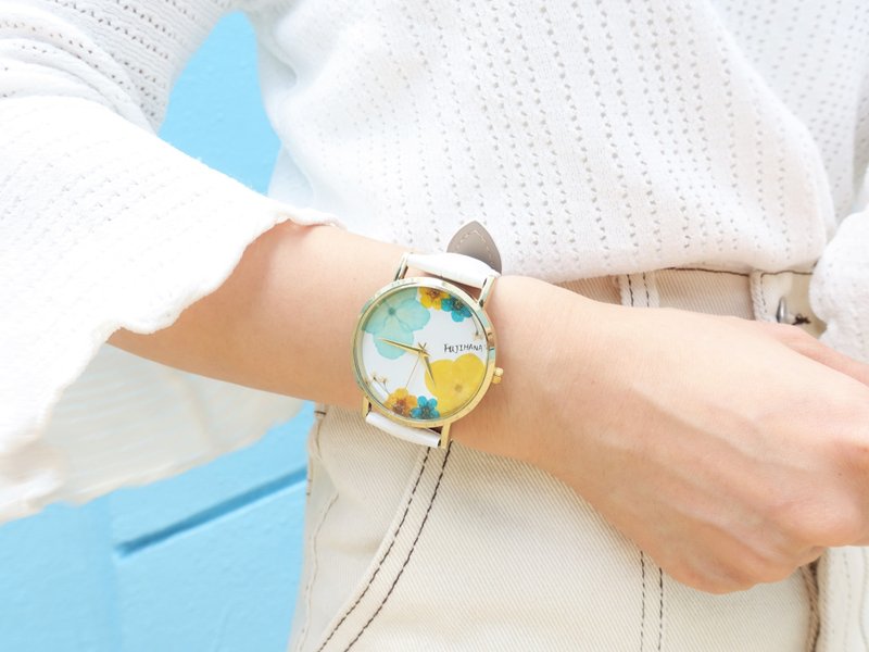 赏花手表 (绣球花) - 女表 - 植物．花 多色