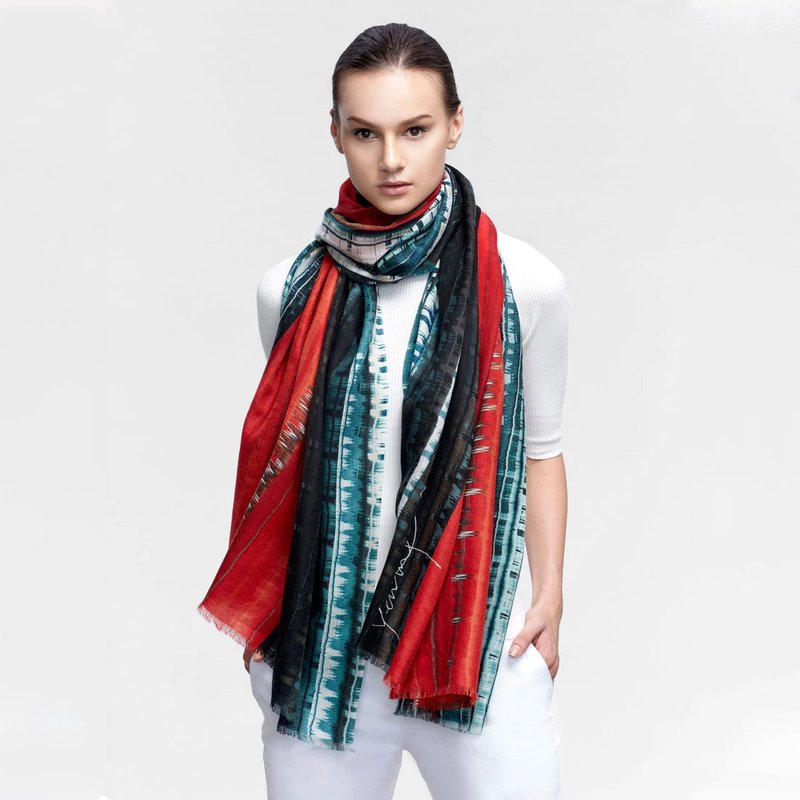 Volcano 火山 羊毛围巾 经典系列 - 围巾/披肩 - 羊毛 红色