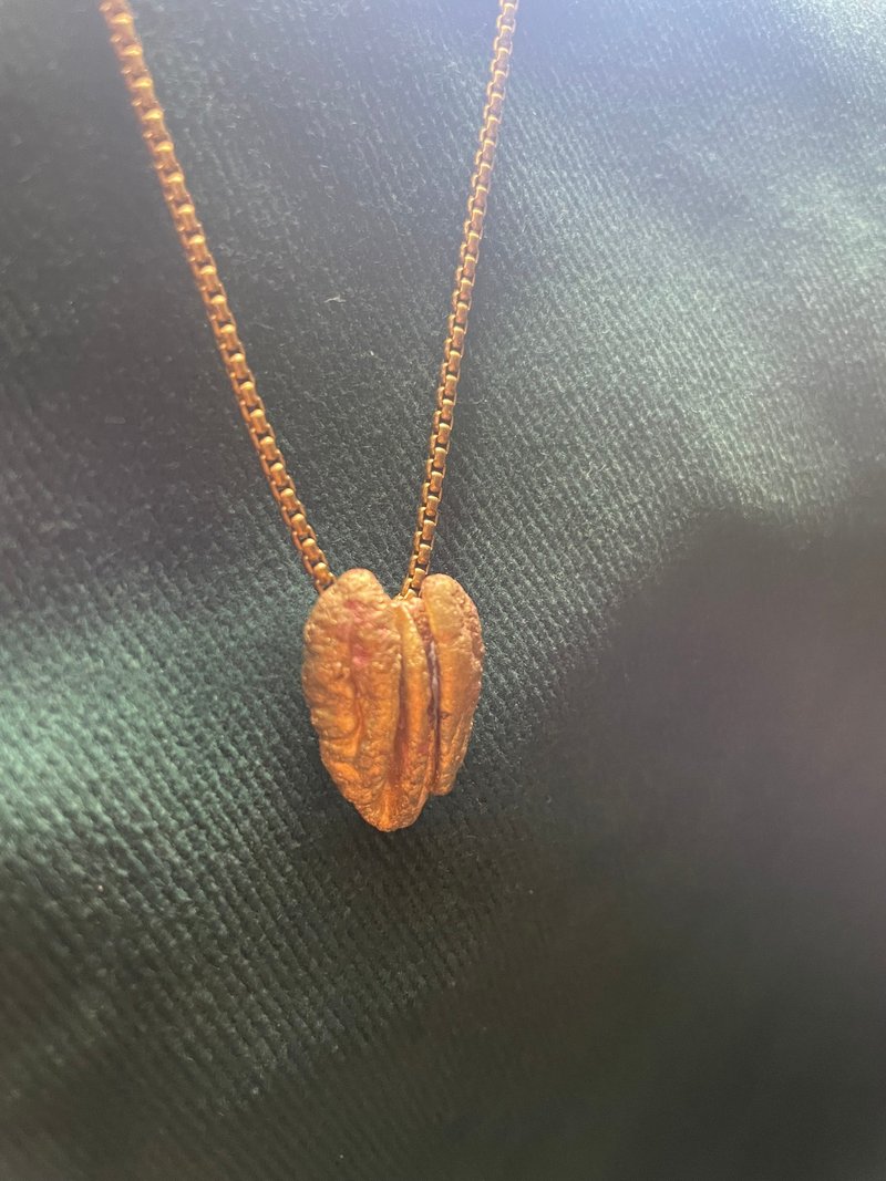 核 心 - 项链 - 铜/黄铜 金色