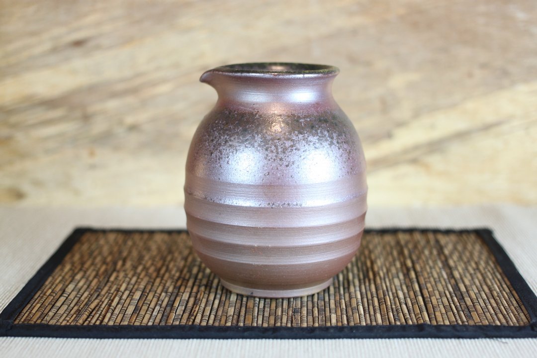 【送礼好物】天然落灰 柴烧茶海 清酒壶 名家叶敏祥手作 - 茶具/茶杯 - 陶 