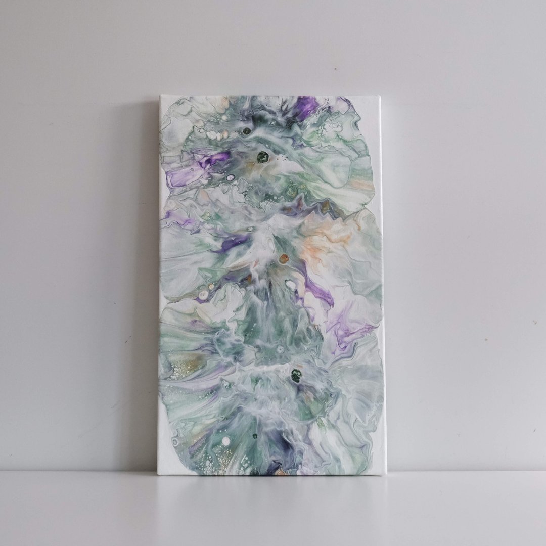 裙摆摇摇系列 - 海报/装饰画/版画 - 颜料 