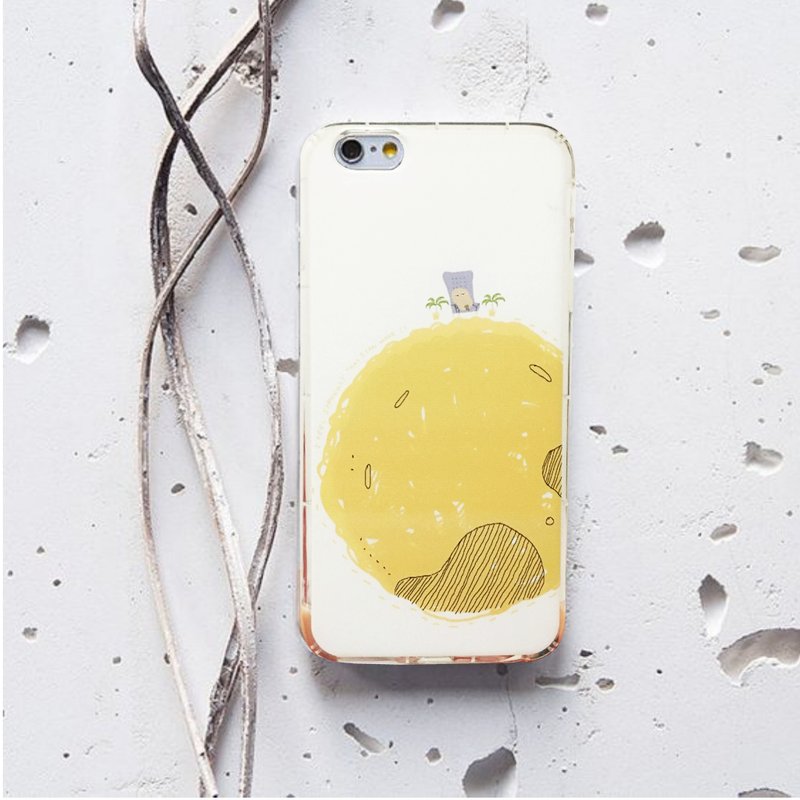 满满信心/ 全机型支持防摔手机壳 - 手机壳/手机套 - 塑料 黄色