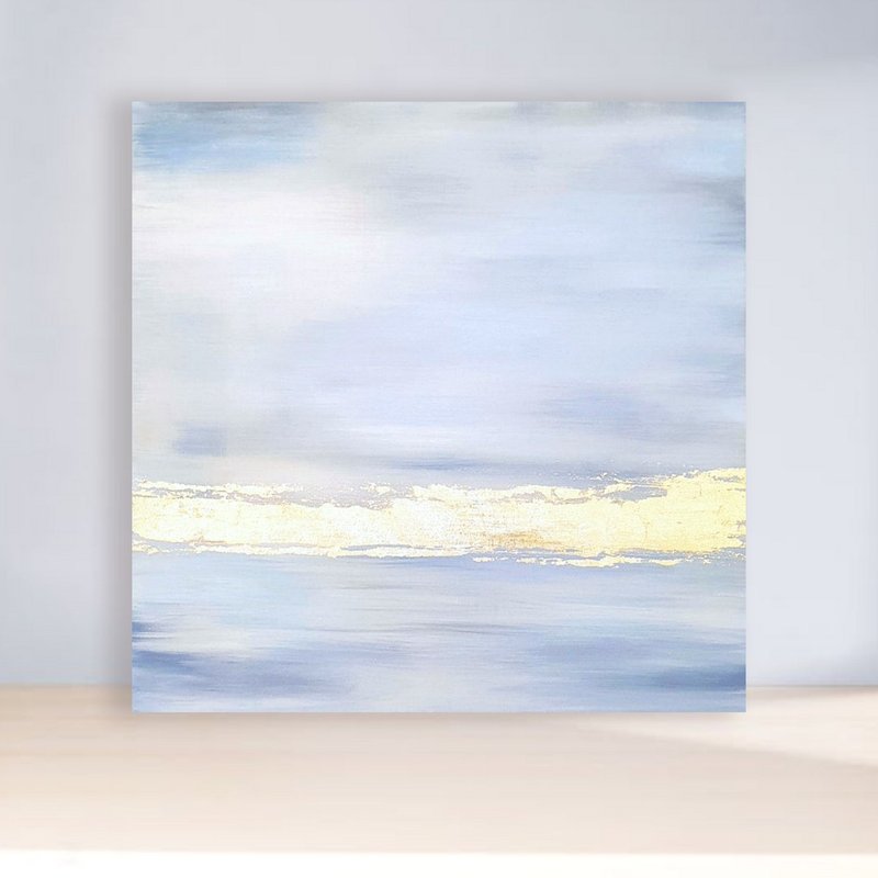 孵画室│台中画室│零基础绘画│抽象画│主题课程-抽象金箔 - 插画/绘画/写字 - 棉．麻 