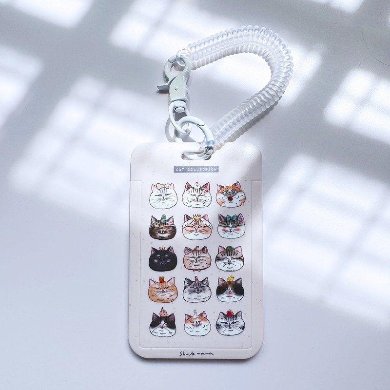 蛋定猫大集合 票卡夹 识别证 卡套 - 证件套/卡套 - 聚酯纤维 多色