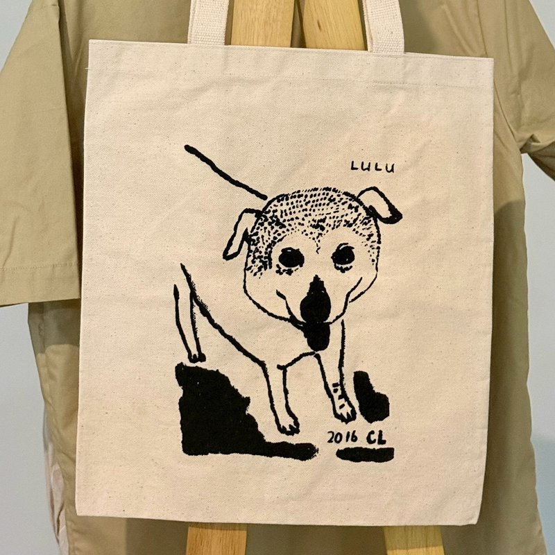 【原色经典收藏】寻找回家的味道 : Lulu 原色线条 胚布袋 - 手提包/手提袋 - 其他材质 