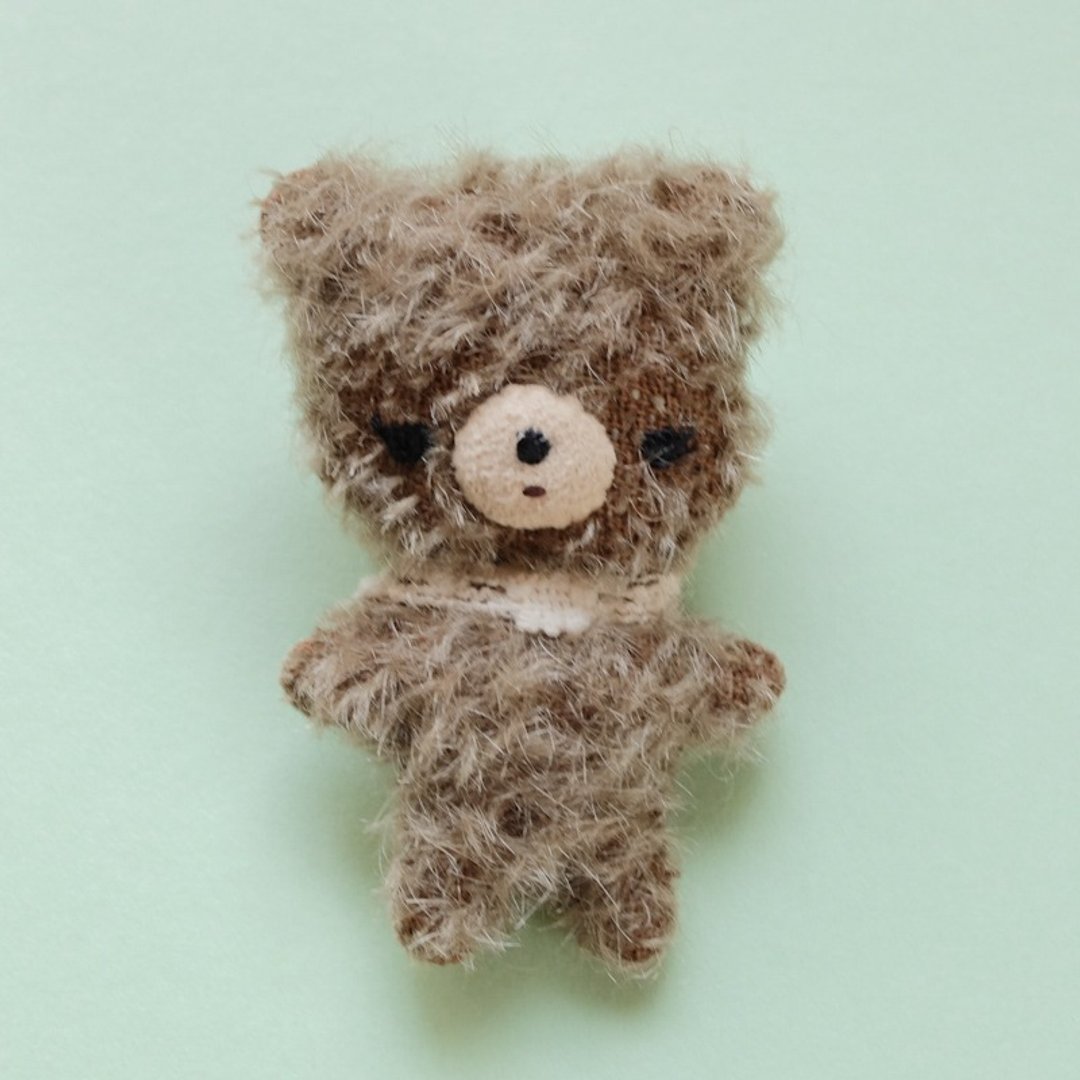 Brooch <Bear> - 胸针 - 其他材质 咖啡色