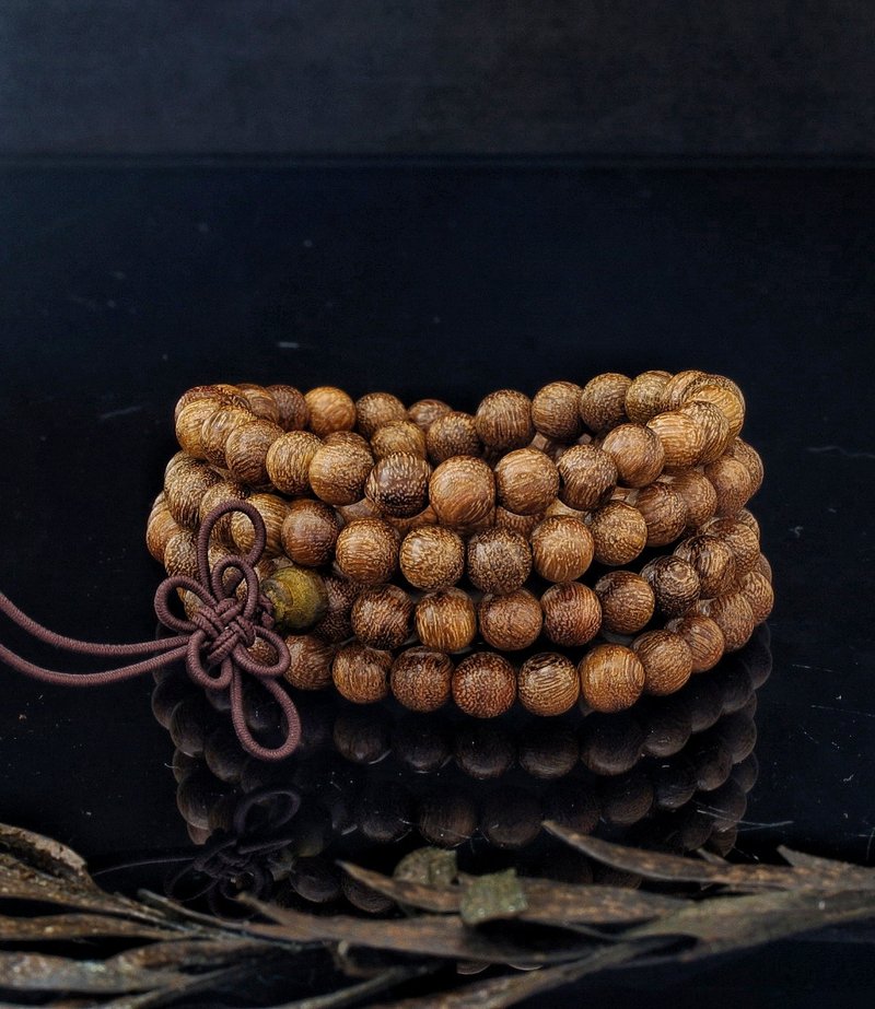 金丝檀 6mm 108粒木珠手串 ( 192215 ) - 手链/手环 - 木头 