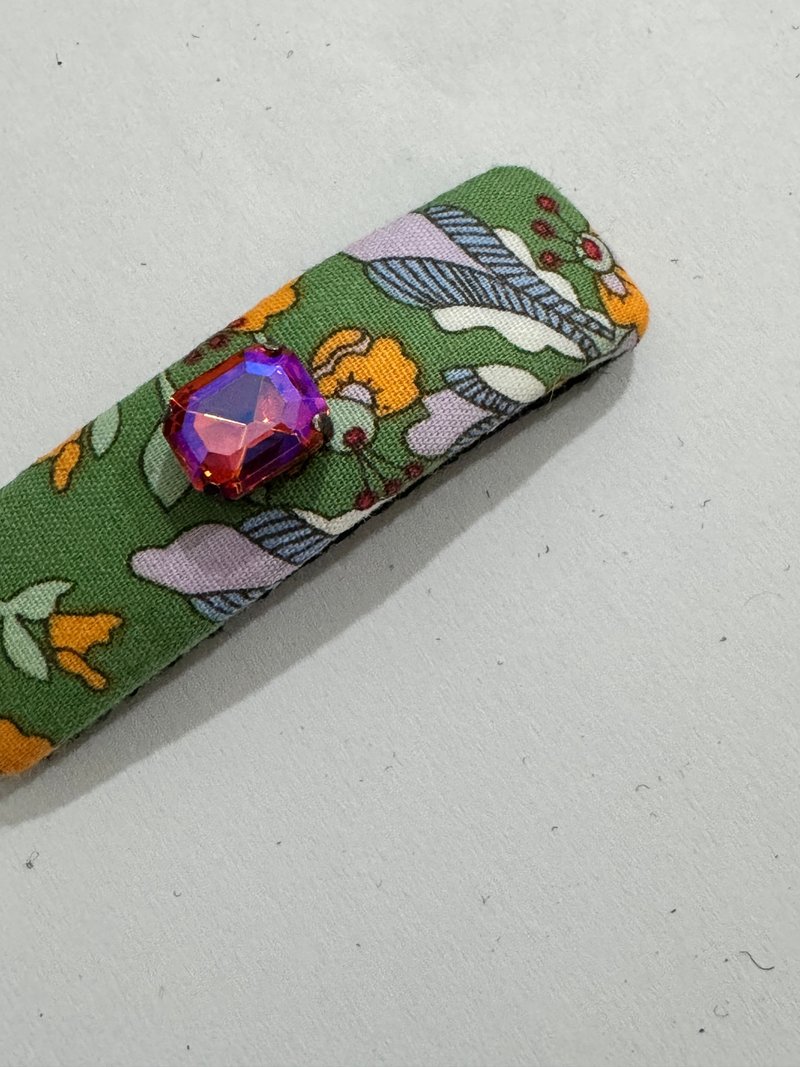 法式复古碎花幻彩紫宝石 - 发饰 - 聚酯纤维 多色