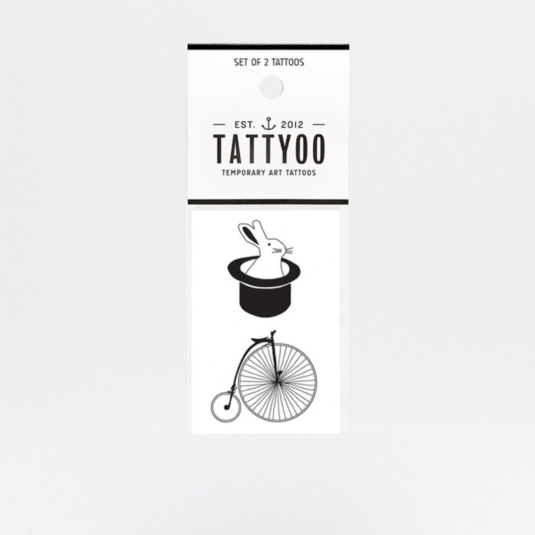 魔术把戏 刺青纹身贴纸 | TATTYOO - 纹身贴 - 纸 黑色