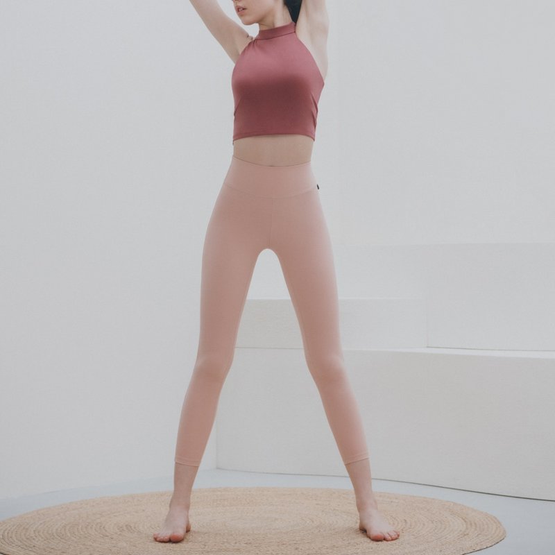 【MACACA】漫野山岚温柔九分裤 - AHE7403 粉肤 - 女装运动裤 - 尼龙 粉红色