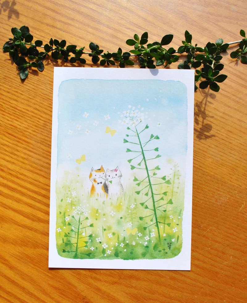 在一起的时光 明信片 - 卡片/明信片 - 纸 