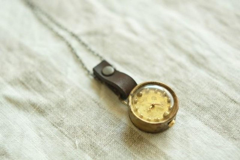 [Make-to-order production] watch to be spared from the neck dot gold N002 - 女表 - 其他金属 金色