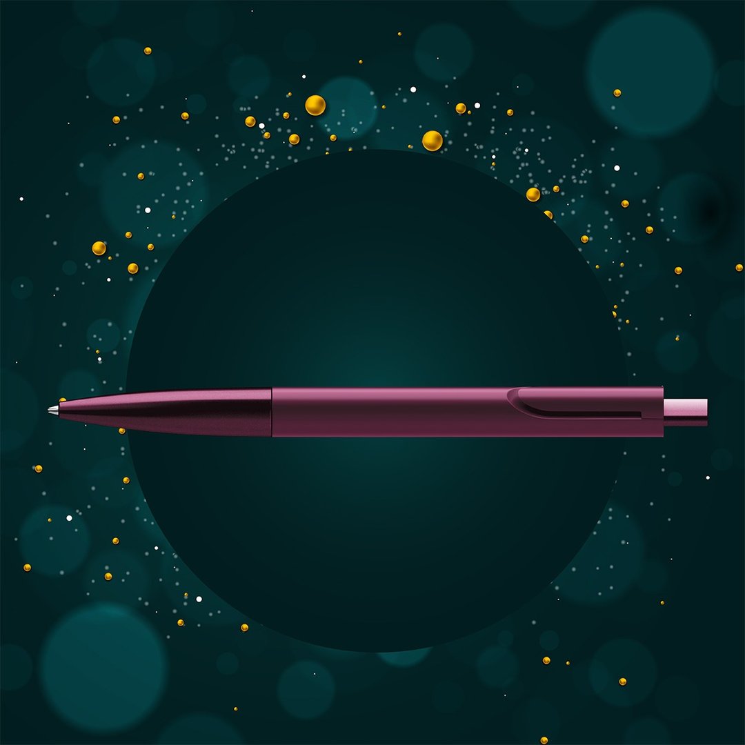 LAMY 原子笔 / noto 系列 - 283  - burgundy 酒红色  / 限量 - 圆珠笔/中性笔 - 塑料 红色