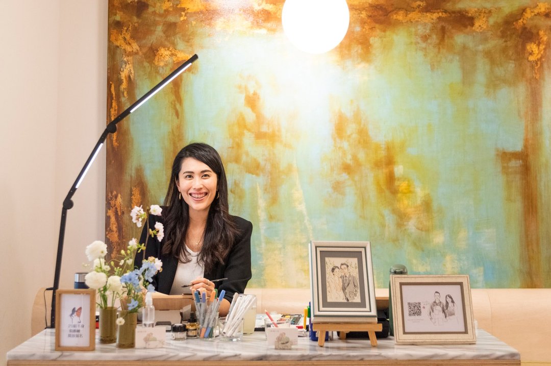 婚礼似颜绘  婚礼速写 - 订制画像 - 其他材质 