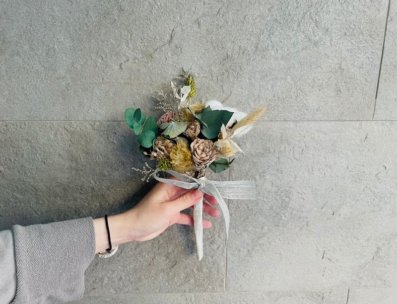 小花束、小捧花、伴娘捧花、干燥花、干燥花束 - 干燥花/捧花 - 植物．花 