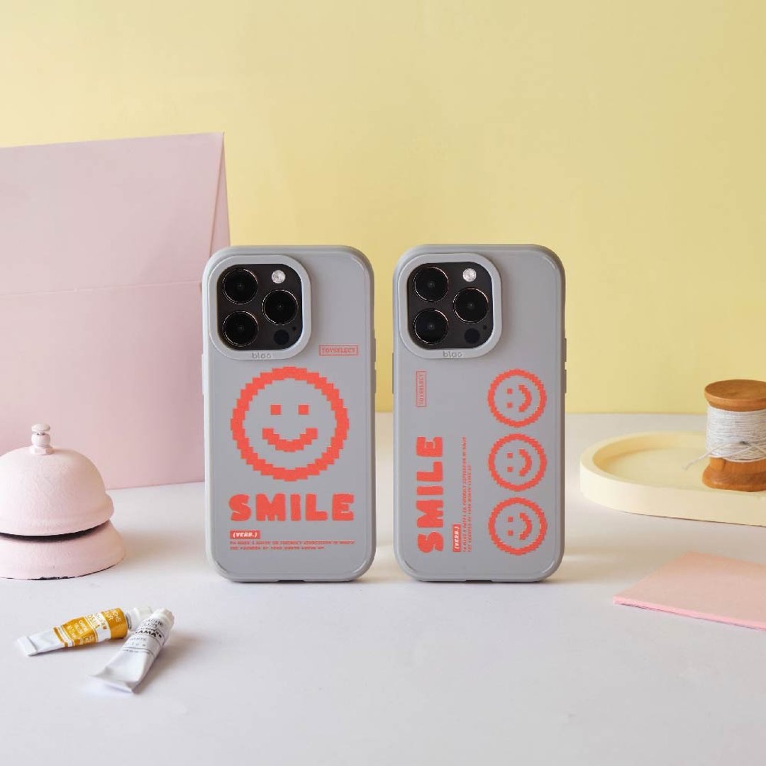 Smile像素笑脸峡谷强悍MagSafe iPhone手机壳 - 手机壳/手机套 - 硅胶 多色