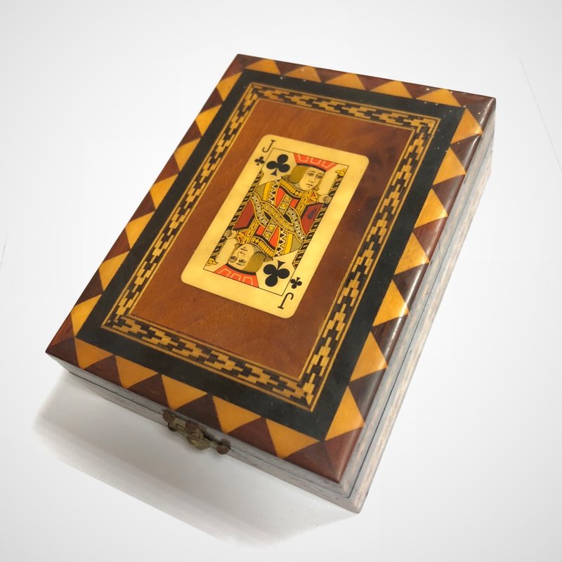 1971年西班牙古董木盒 - 收纳用品 - 木头 