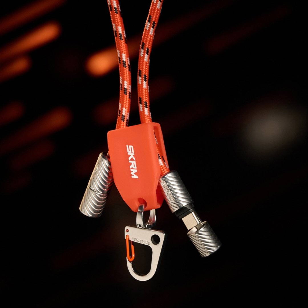 SKINARMA 日本东京 Dyno VE 2 合 1 充电腕挂绳 USB-C to USB-C - 挂绳/吊绳 - 其他材质 多色