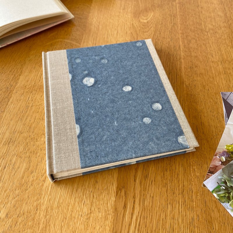圆点纹和纸 手工精装相本 - 相簿/相册 - 纸 蓝色