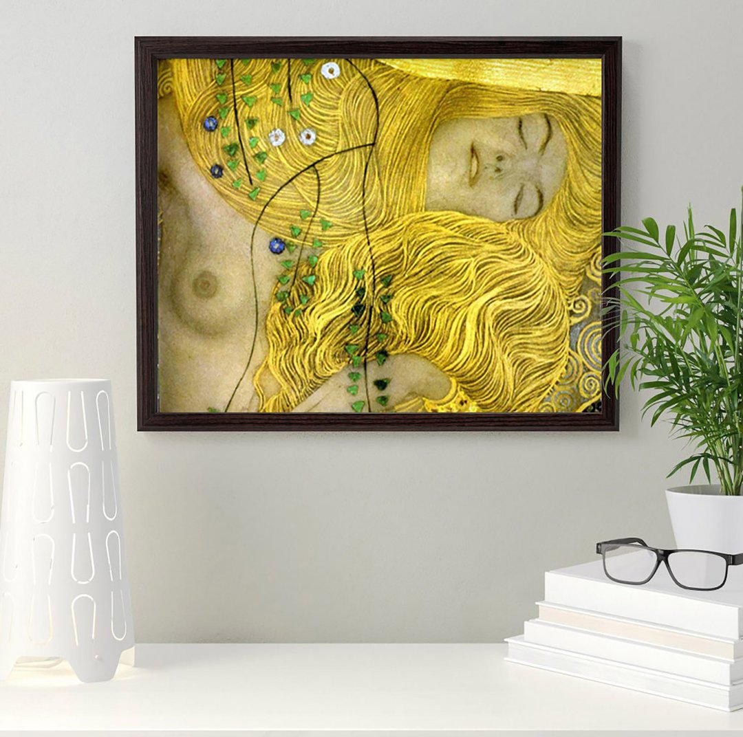 Gustav Klimt, Gustav Klimt Print, Klimt Print, Gustav Klimt The Kiss - 电子手绘真人画像/绘画/插画 - 其他材质 