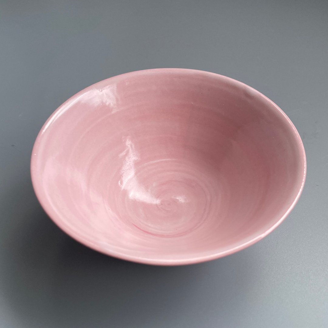 @studio_florero  粉红绞胎 碗 | 酱碟 - 碗 - 陶 粉红色