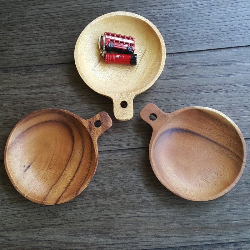 Acacia wood serving small tray (1 pc) ,desserts, snacks, cookie ,tea - 盘子/餐盘/盘架 - 木头 咖啡色