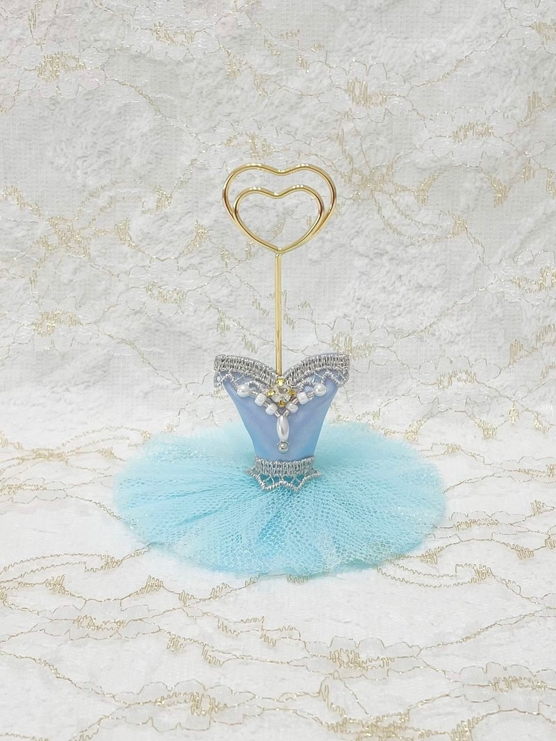 芭蕾舞裙 × 发夹展示架 浅蓝色 ver - 其他 - 其他人造纤维 蓝色