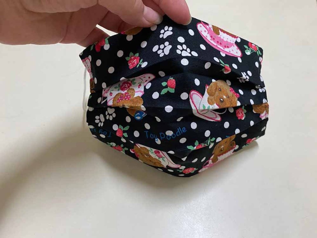 现货不必等-纯手工口罩套贵宾狗猫咪雪花鱼豹纹圆点卖完就没 - 其他 - 棉 咖啡色