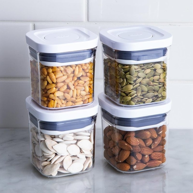 OXO POP 小正方按压保鲜盒 / 共3款 - 厨房用具 - 塑料 透明