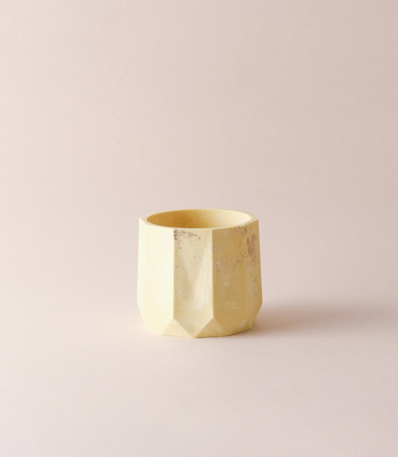 Jesmonite英国环保建材/盆器 - 阳光普照 盆器 蜡烛杯 - 植栽/盆栽 - 环保材料 