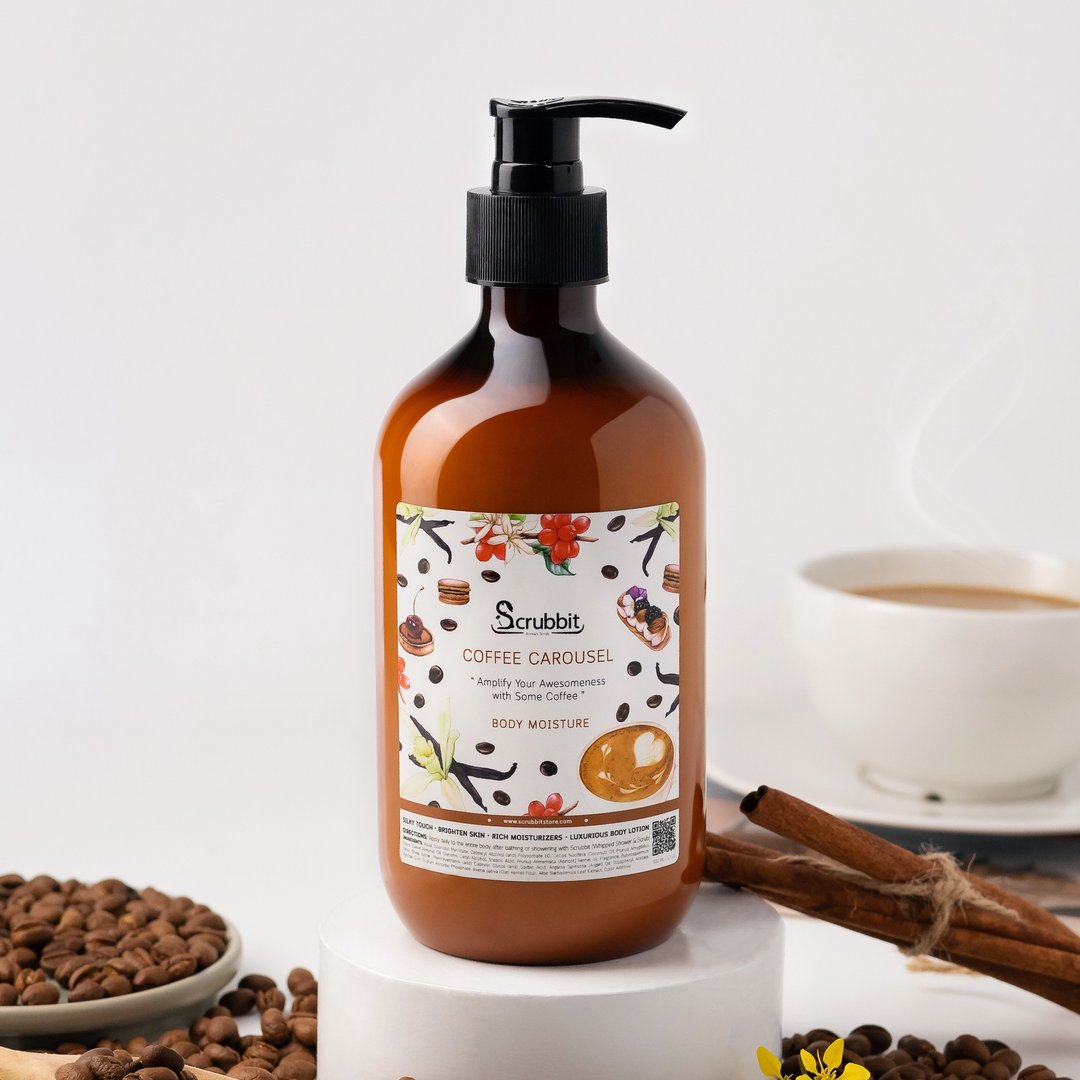 Body Moisture - Coffee Carousel - Vanilla Coffee Scent - 17 oz. - Body Lotion - 乳液 - 精油 