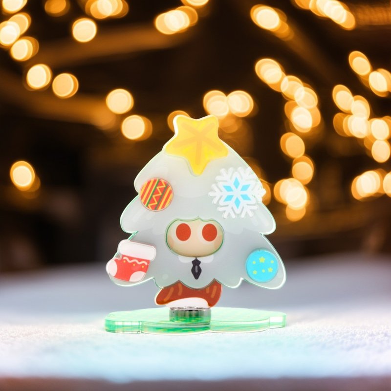 圣诞磁吸转转企牌 - 换装圣诞树 - 摆饰 - 塑料 多色