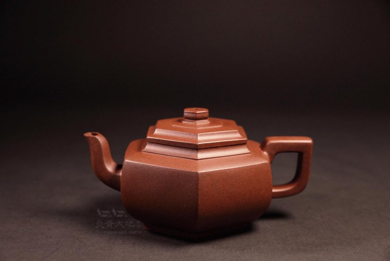 【六方雪华】炎黄大地艺术 胖老板 龙山堂 极老黑星土 150cc - 茶具/茶杯 - 陶 咖啡色