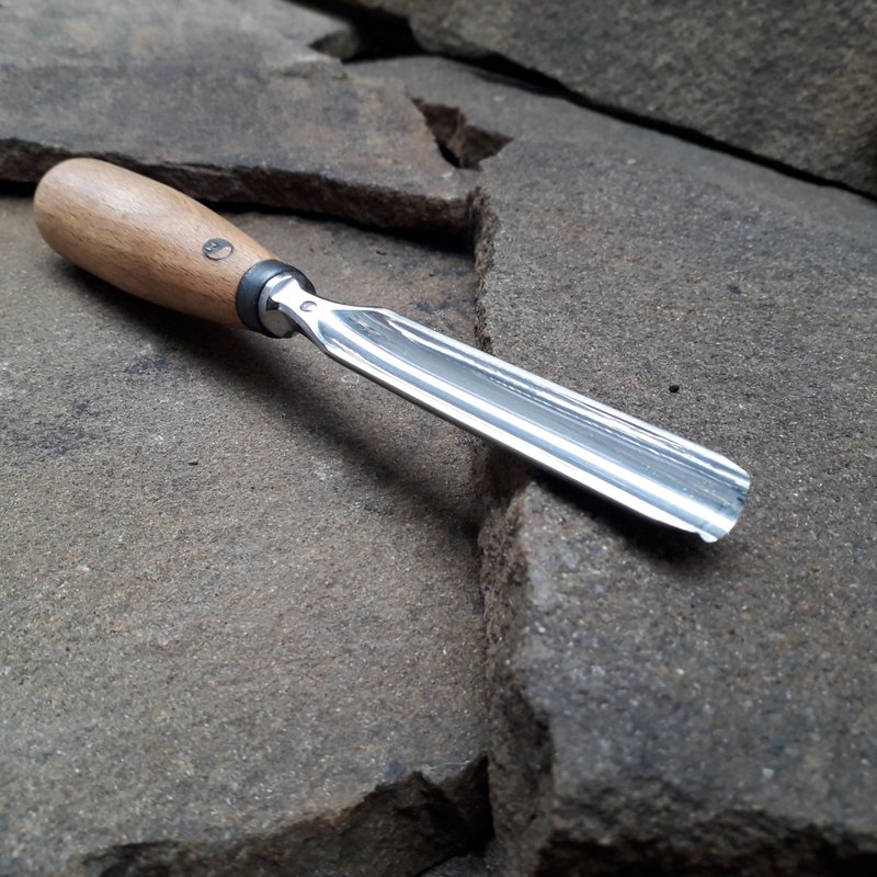 Gouges chisel. Woodcarving chisel. Hand forged. - 零件/散装材料/工具 - 其他金属 